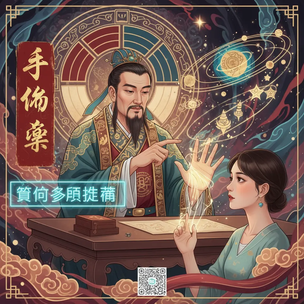 算命師傅推薦 - 手相學
