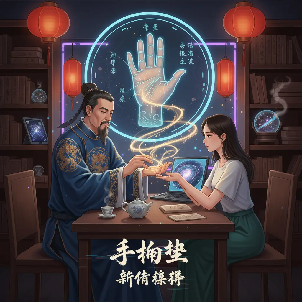 算命師傅 - 手相學