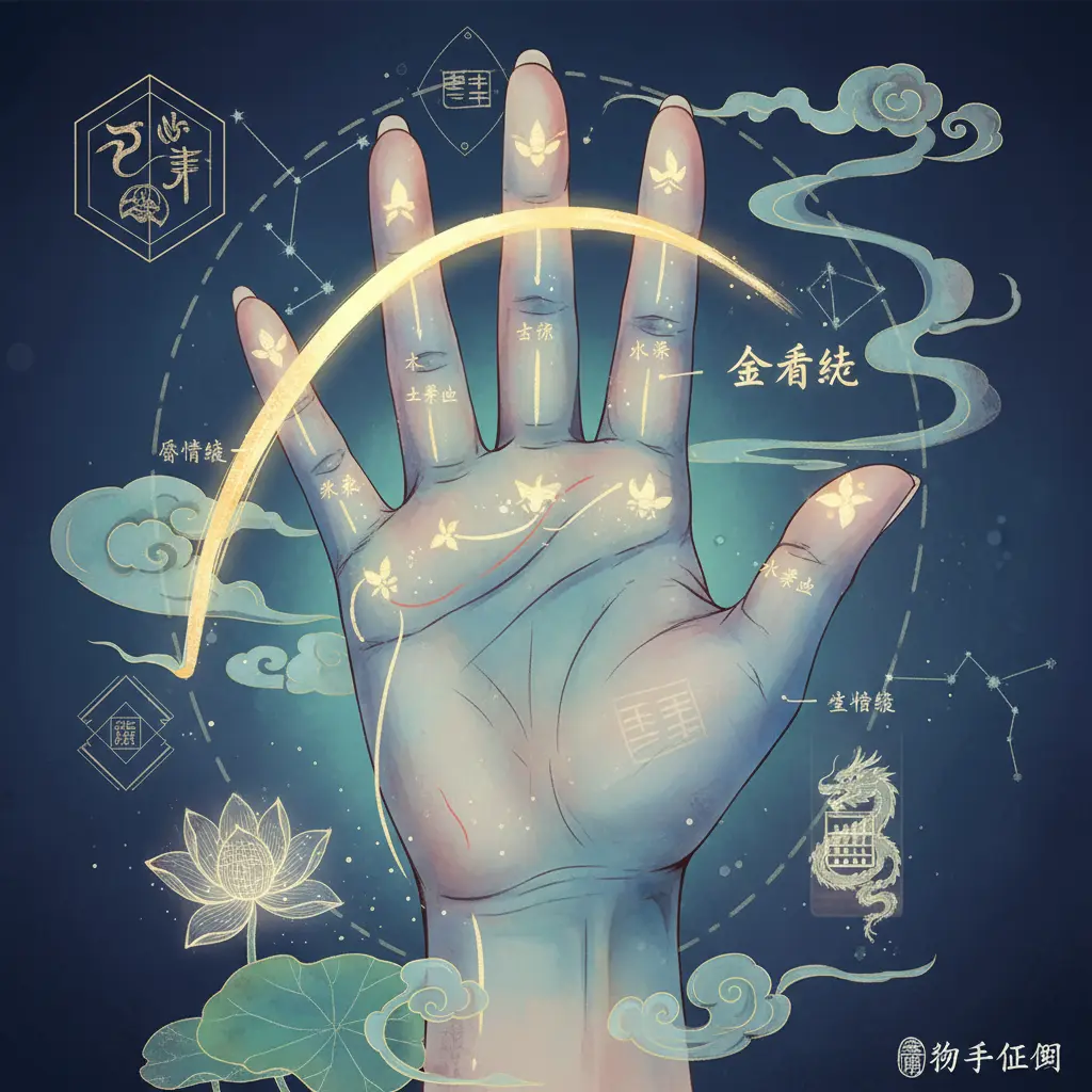 手相學 - 金星帶