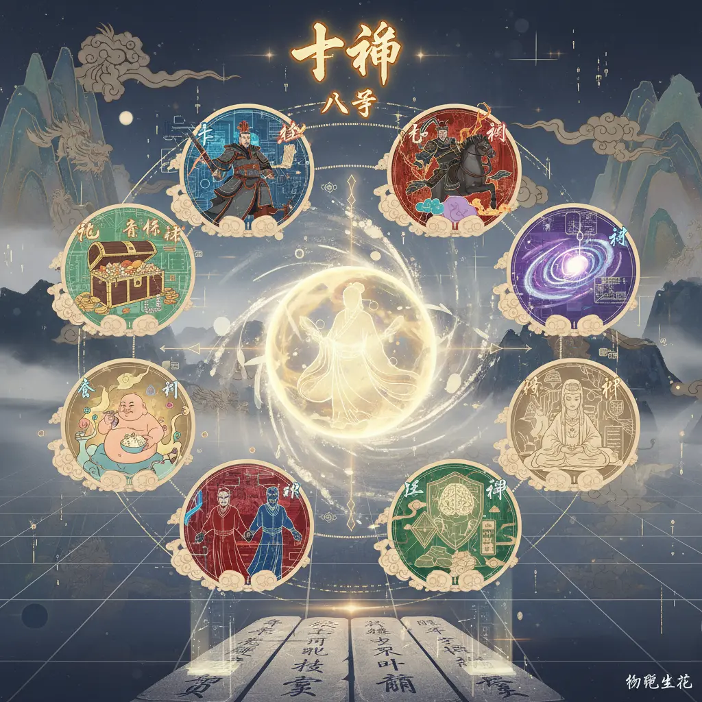 八字 - 十神