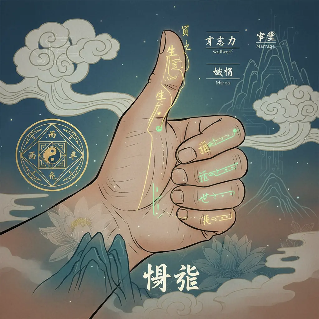 手相學 - 拇指