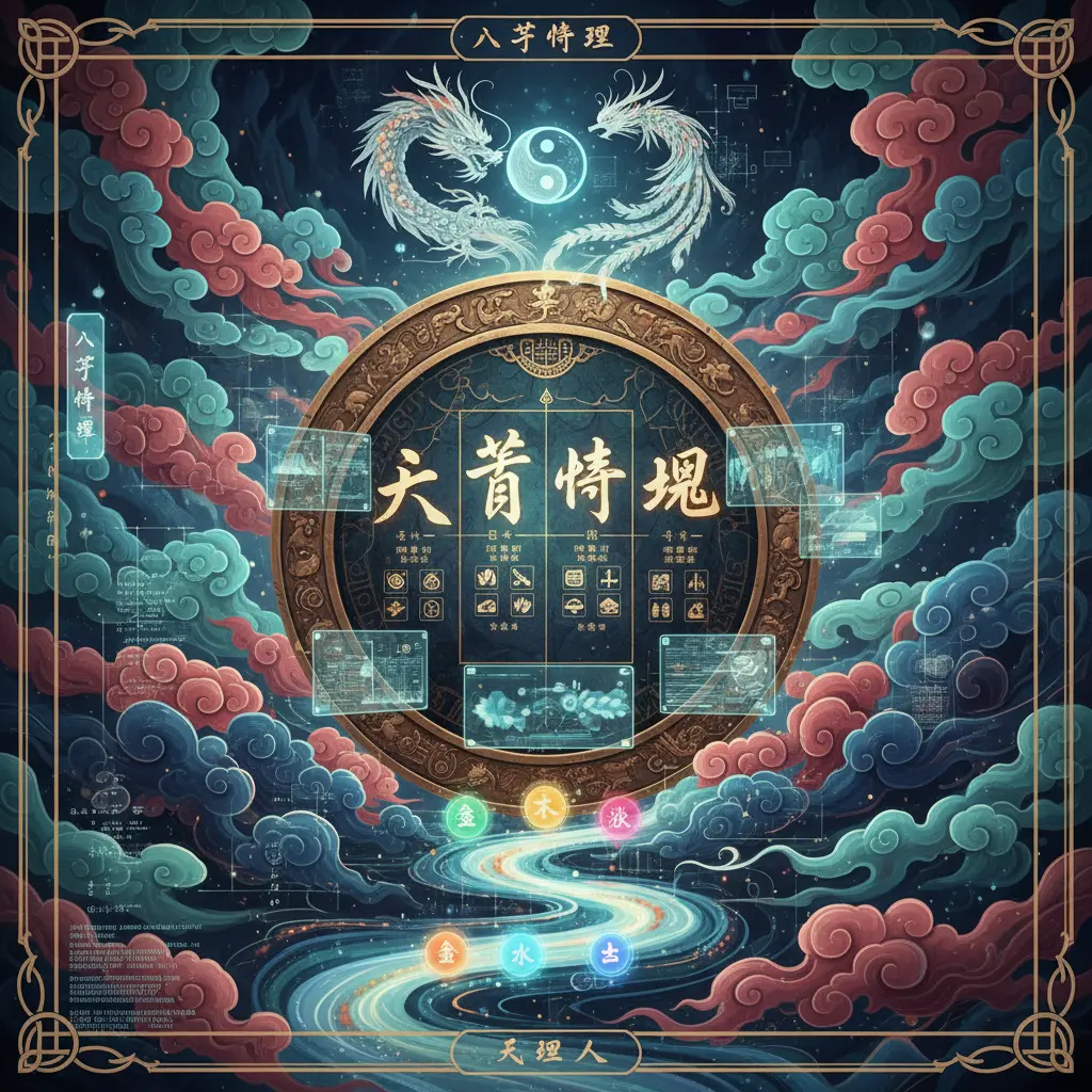 八字 - 八字命盤