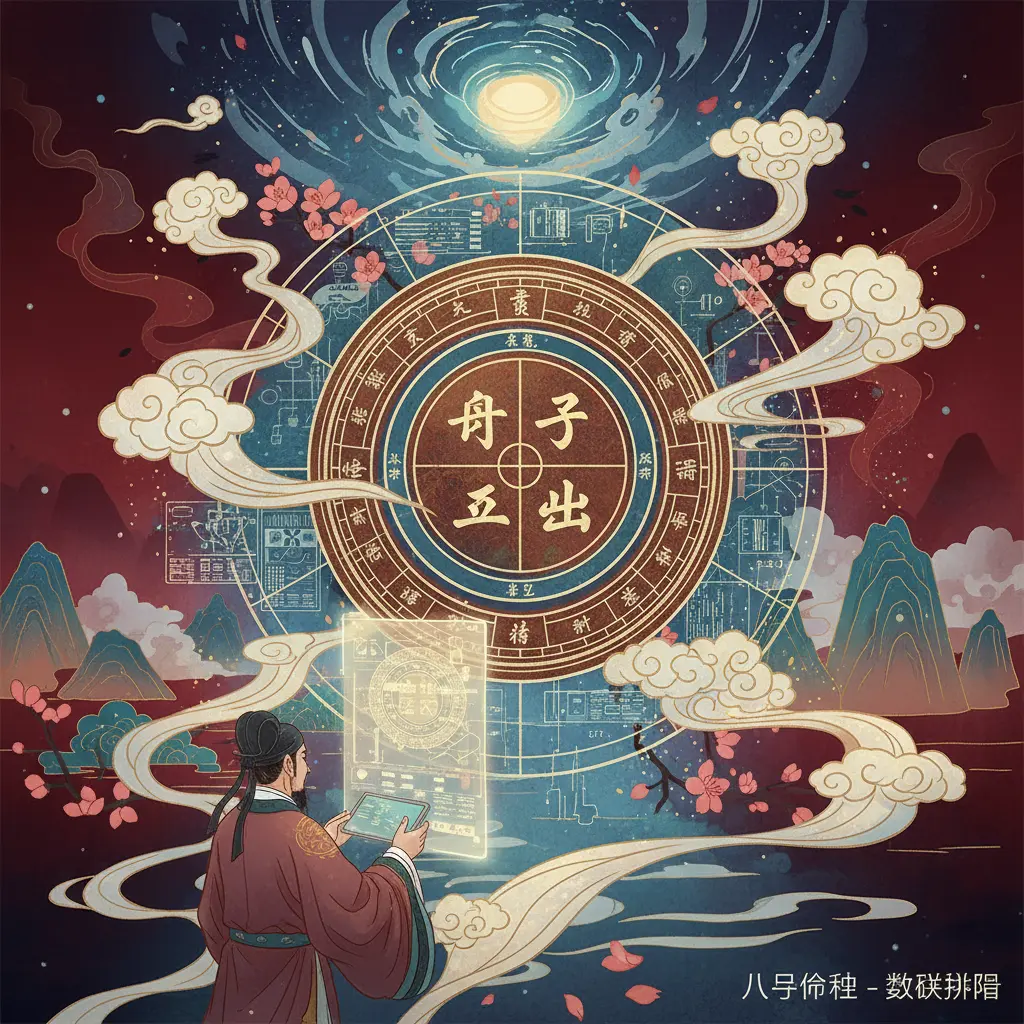 八字命理 - 八字排盤