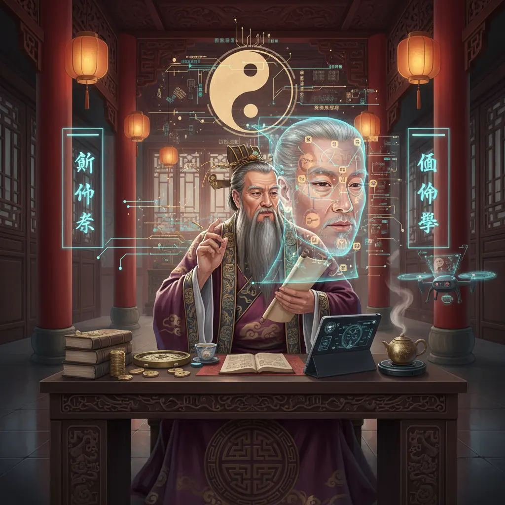 面相學 - 算命師