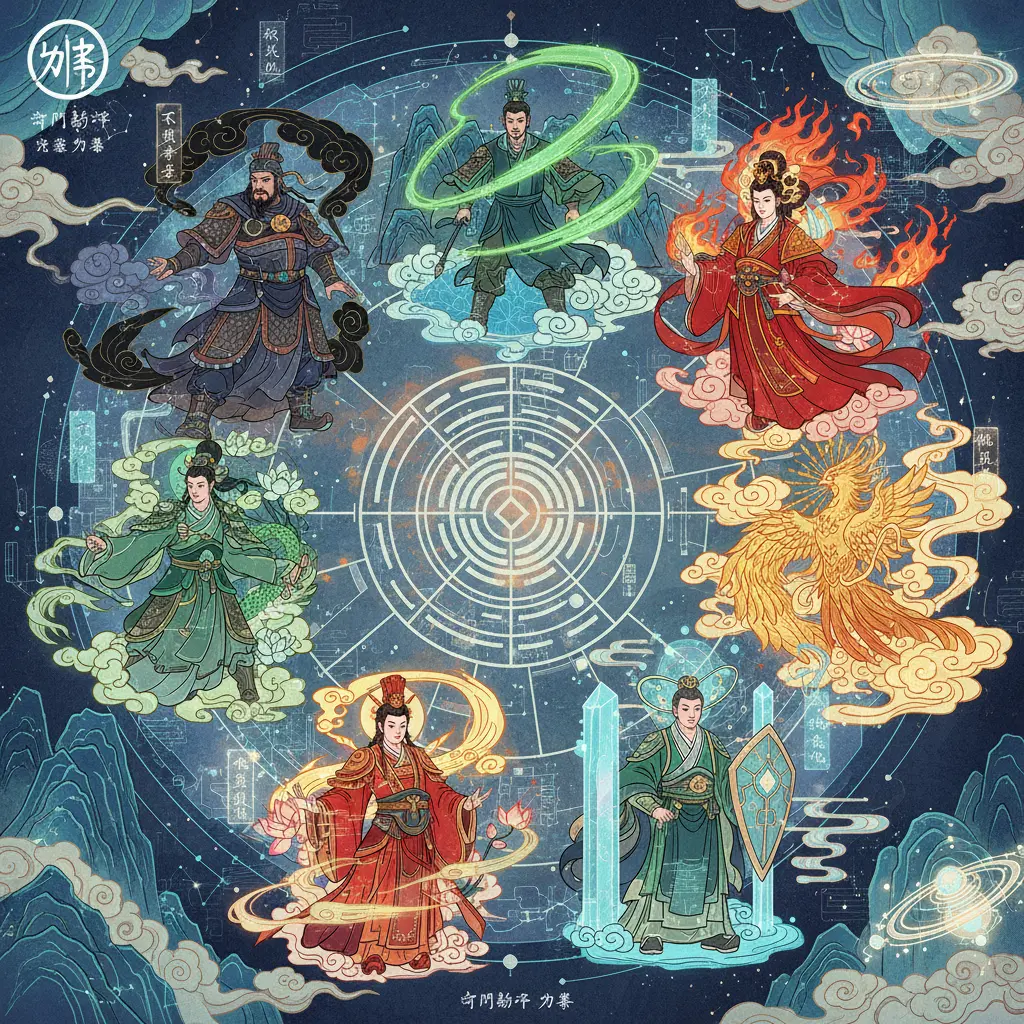 奇門遁甲 - 九星