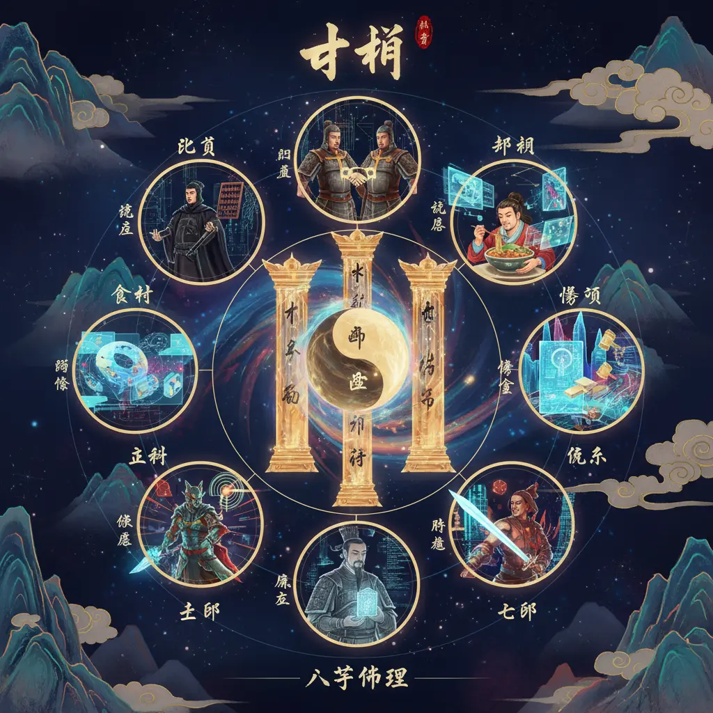 八字命理 - 十神