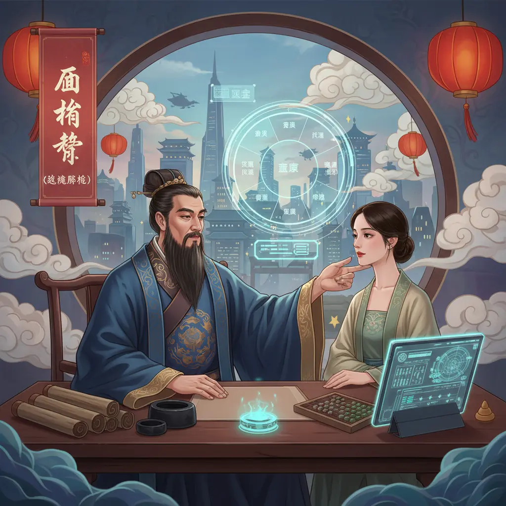 算命師傅 - 面相學