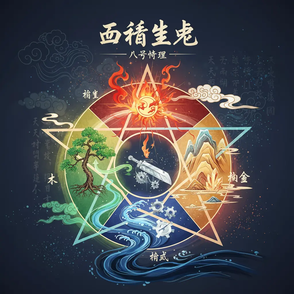 八字命理 - 五行生剋