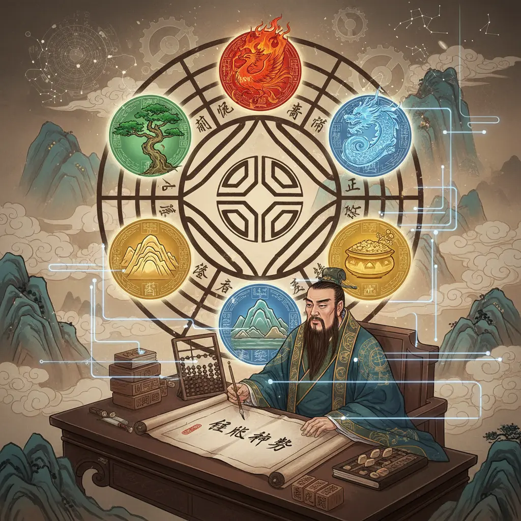 鐵版神數 - 五行